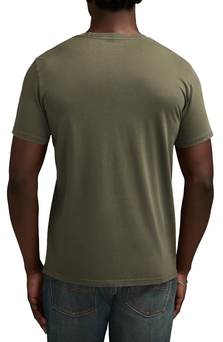 Lucky Brand AC/DC Tour Cotton Graphic T-Shirt, Alternate, color, Raven