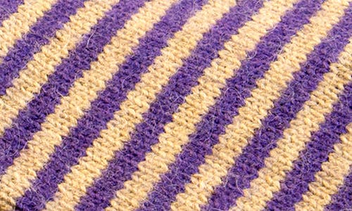 Portolano Stripe Fingerless Gloves In Multi