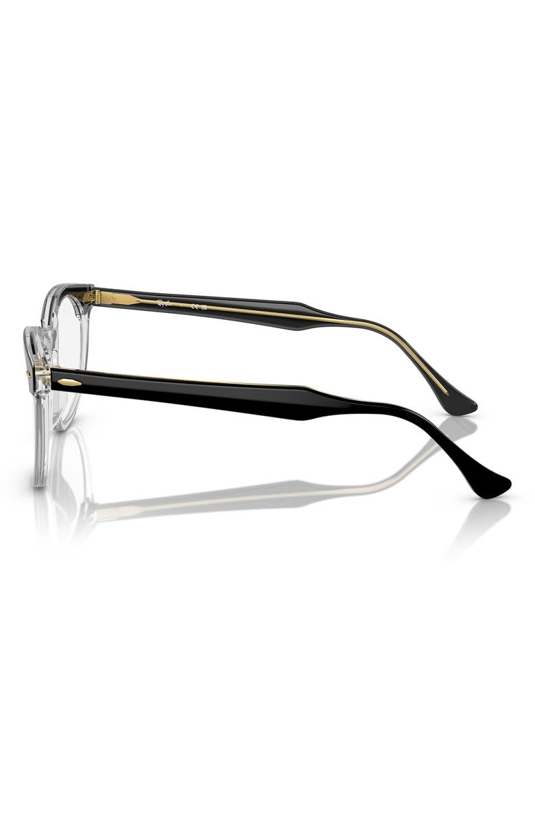 Ray-Ban Eagle Eye 51mm Square Optical Glasses, Alternate, color,