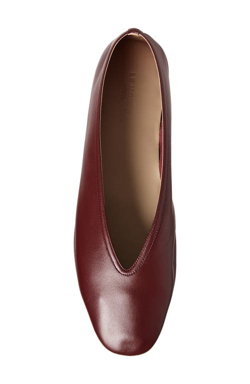 Le Monde Beryl Luna Ballet Flat In Red