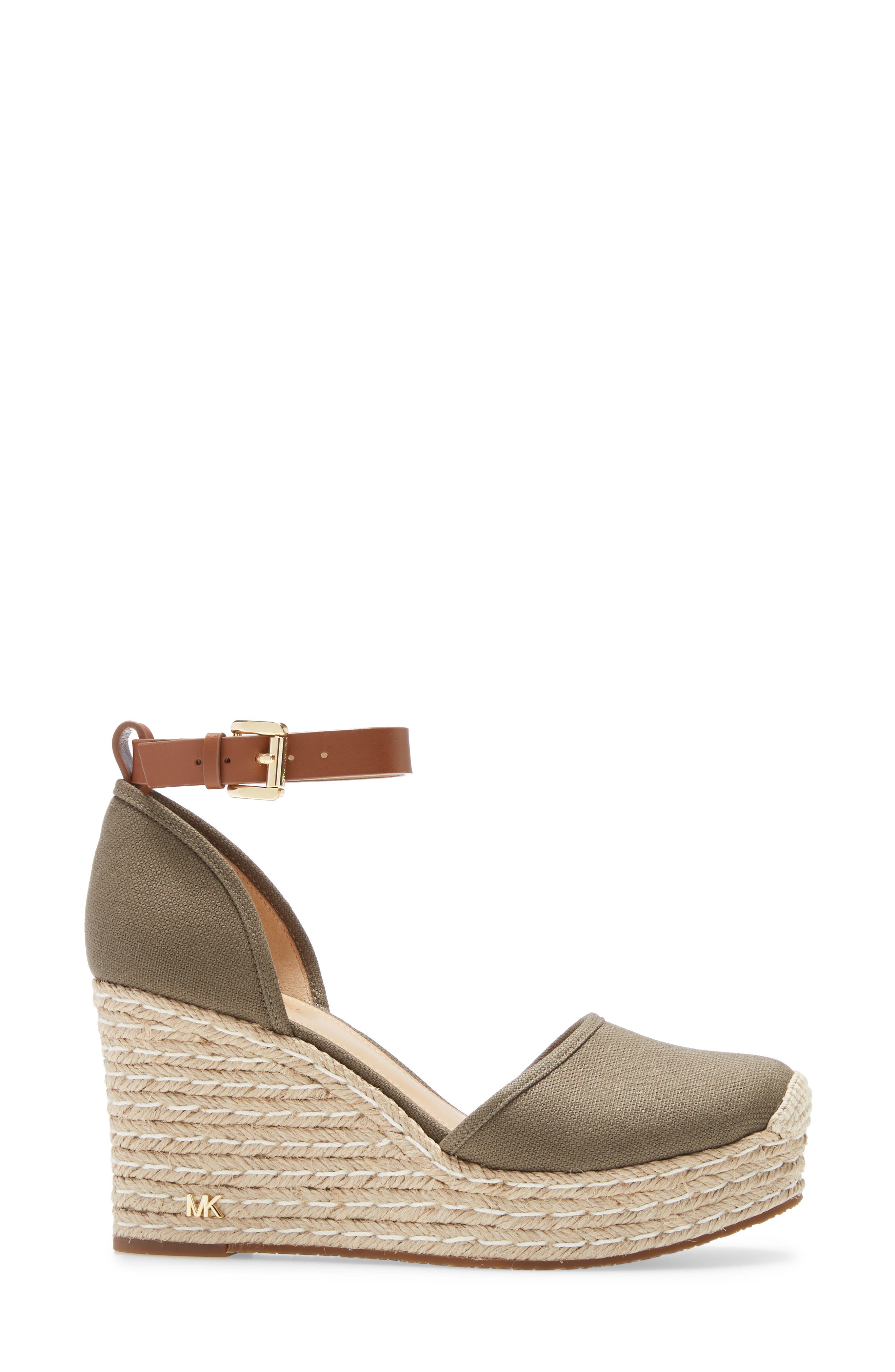 Kendrick Espadrille Wedge Sandal, Alternate, color, OLIVE