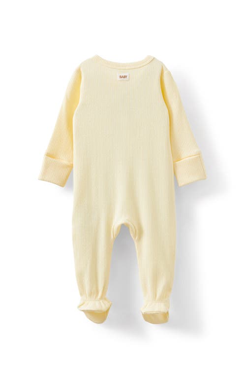 Cotton On Kids Organic Pointelle Zip All In One Romper In Neutral