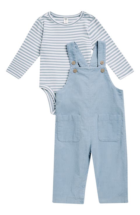 Kids' Overall & Bodysuit Set