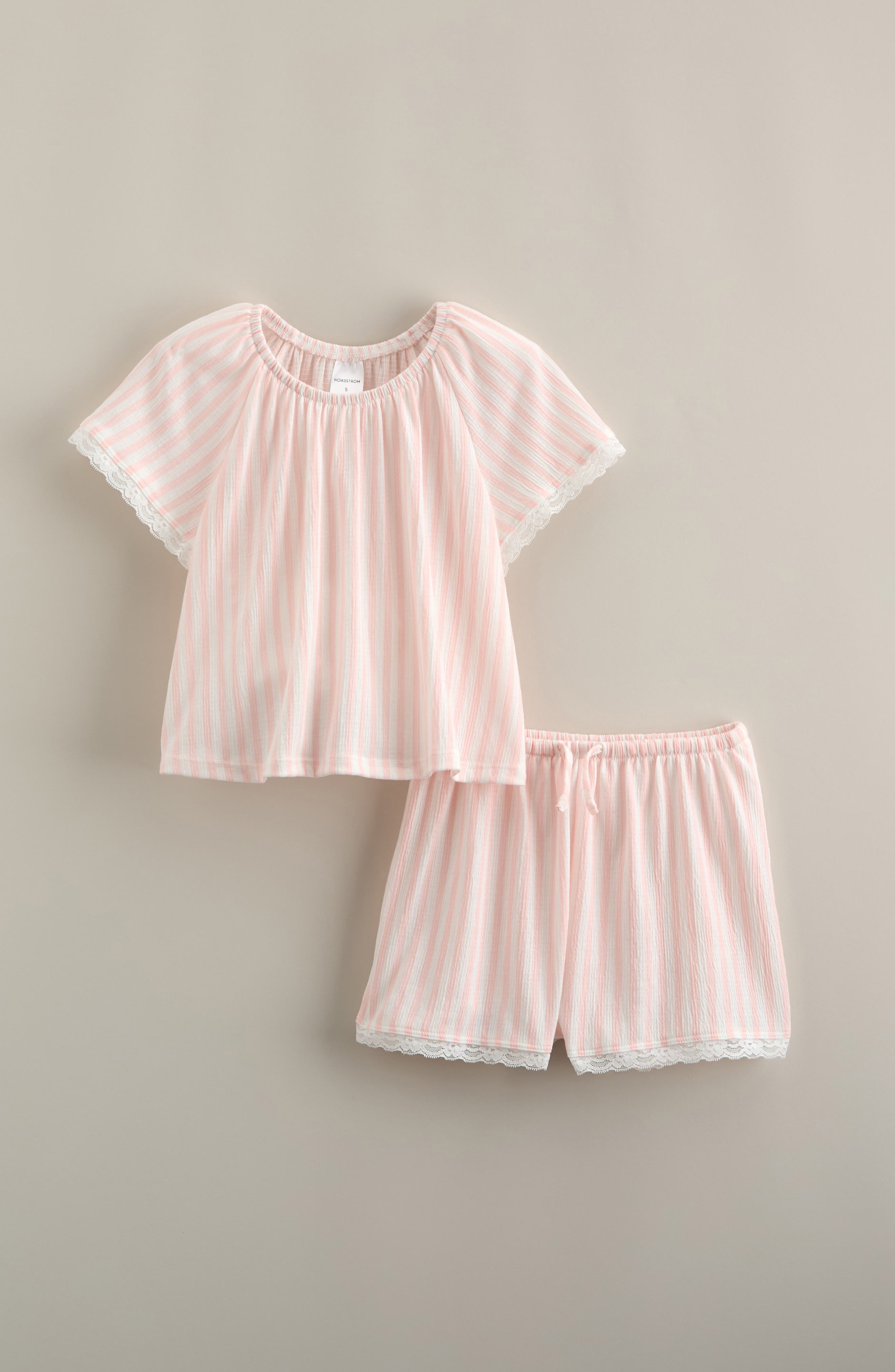 selected WHITE- PINK NOVA STRIPE