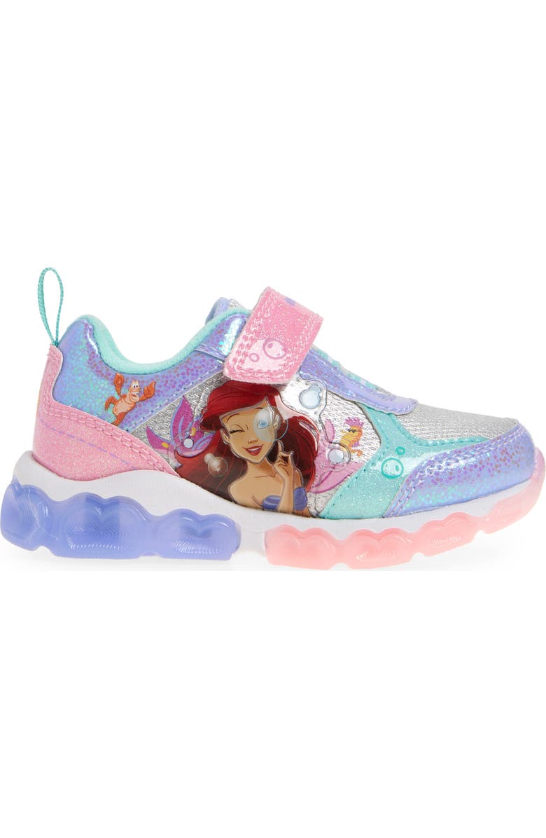 Harper Canyon x Disney<sup>®</sup> Kids' Ariel Light-Up Sneaker, Alternate, color, Purple Multi