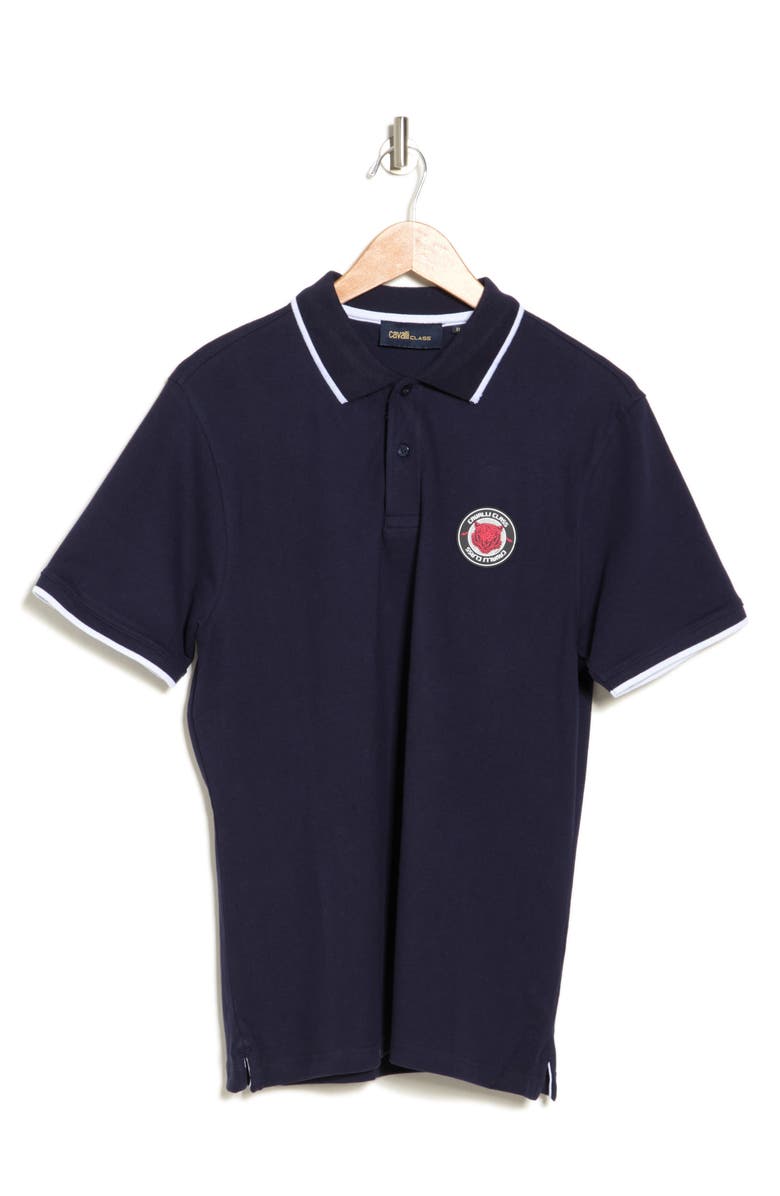 Roberto Cavalli Tipped Polo, Alternate, color,