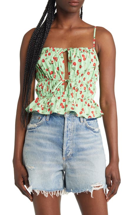 Paxton Stretch Cotton Camisole Top