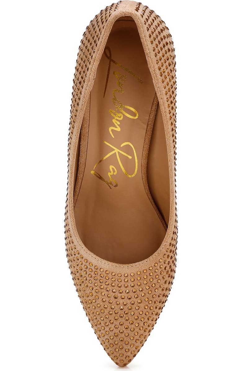 LONDON RAG Caspia Pointed Toe Pump, Alternate, color, Beige