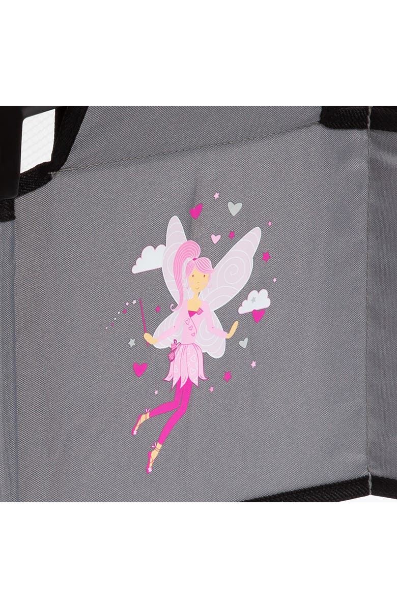 Bayer Design Baby Doll Travel Bed and Accessories Set, Fits Dolls up to 42 cm Long, Alternate, color, Multicolored