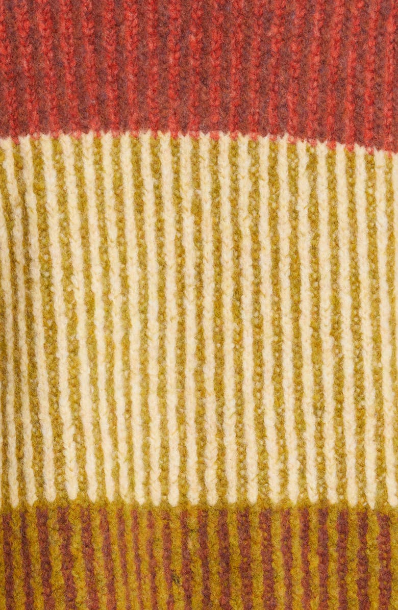 YanYan Charlie Wah Colorblock Wool Blend Cardigan, Alternate, color, 