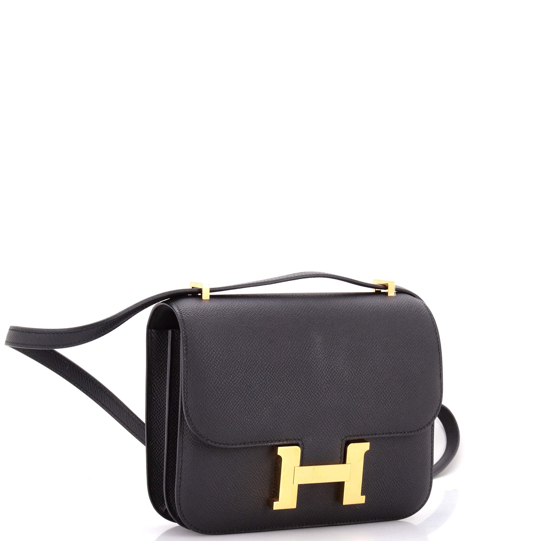 Pre-Owned Hermes Constance NM Bag Epsom 18, Alternate, color, Noir