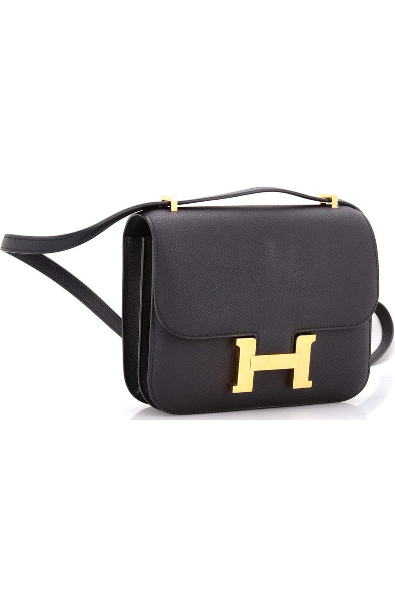 Pre-Owned Hermes Constance NM Bag Epsom 18, Alternate, color, Noir