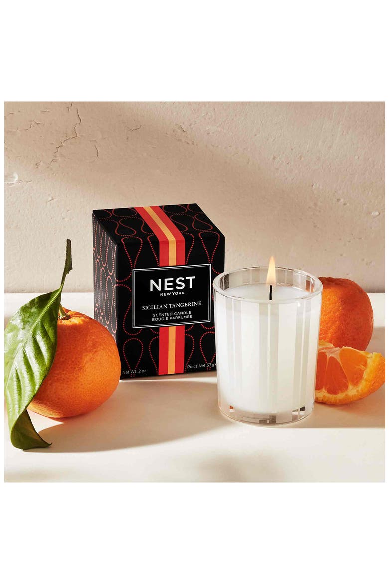 Sicilian Tangerine Scented Candle, Alternate, color, NO COLORDNU