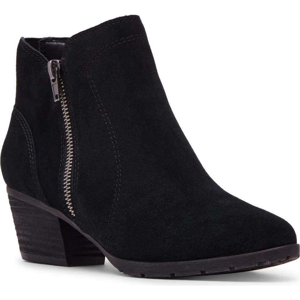 Blondo Vivian Waterproof Bootie In Black Suede