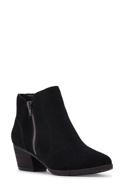 Blondo Victoria Waterproof Bootie in Black Suede 