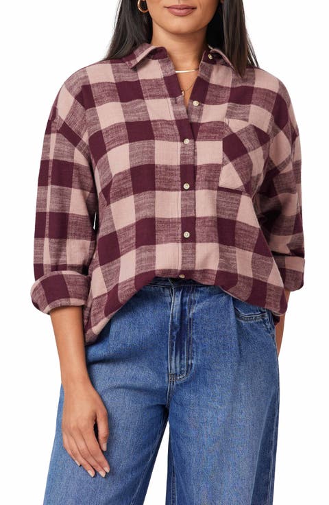 Oversized Flannel Shirt
