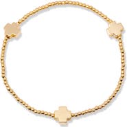 Brook and York Rylee Cross Beaded Bracelet