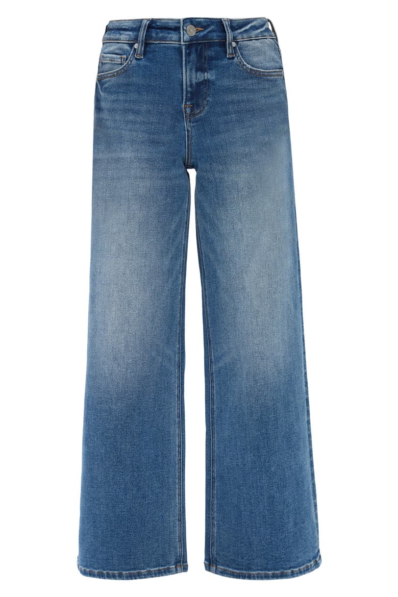 Lisa Ankle Wide Leg Jeans, Alternate, color, MEDIUM BLUE