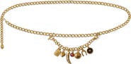 Veronica Beard Western Charms Chain Belt