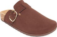YOKI Gila Faux Suede Buckle Clog