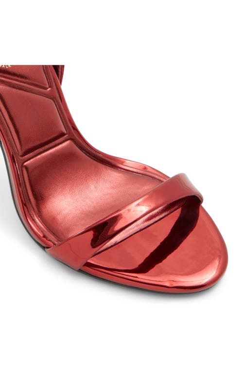 Aldo Lydala Ankle Strap Sandal In Red