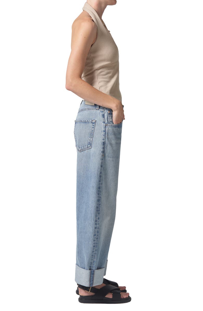 Citizens of Humanity Ayla High Waist Baggy Wide Leg Jeans, Alternate, color, 