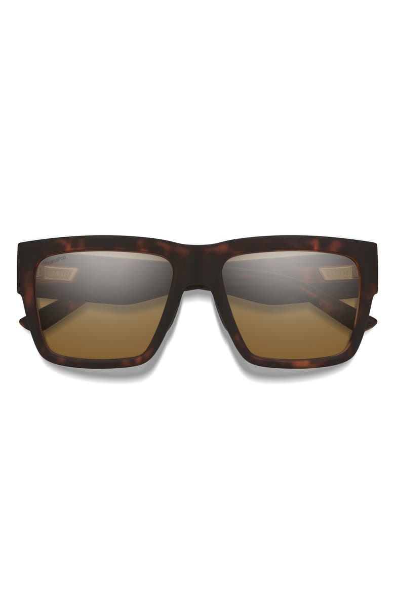 Smith Lineup 58mm ChromaPop<sup>™</sup> Sunglasses, Main, color, Matte Tortoise / Chromapop Brown