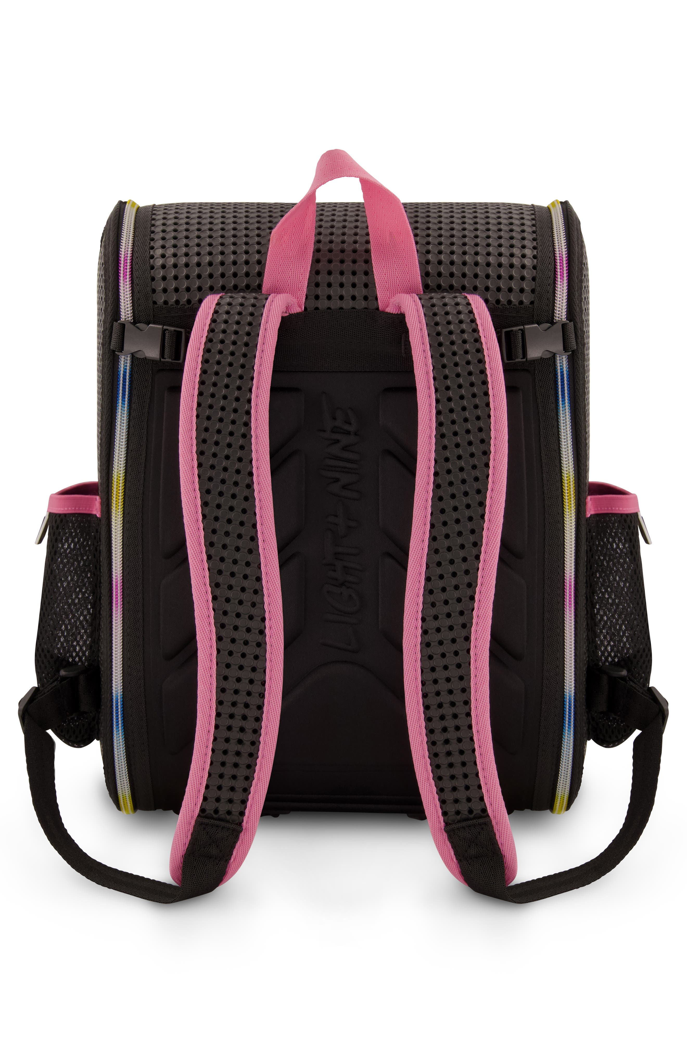 Light+Nine Kids' Rainbow Student Backpack, Alternate, color, 