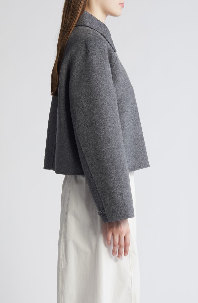 COS Double Face Wool Blend Jacket, Alternate, color, 