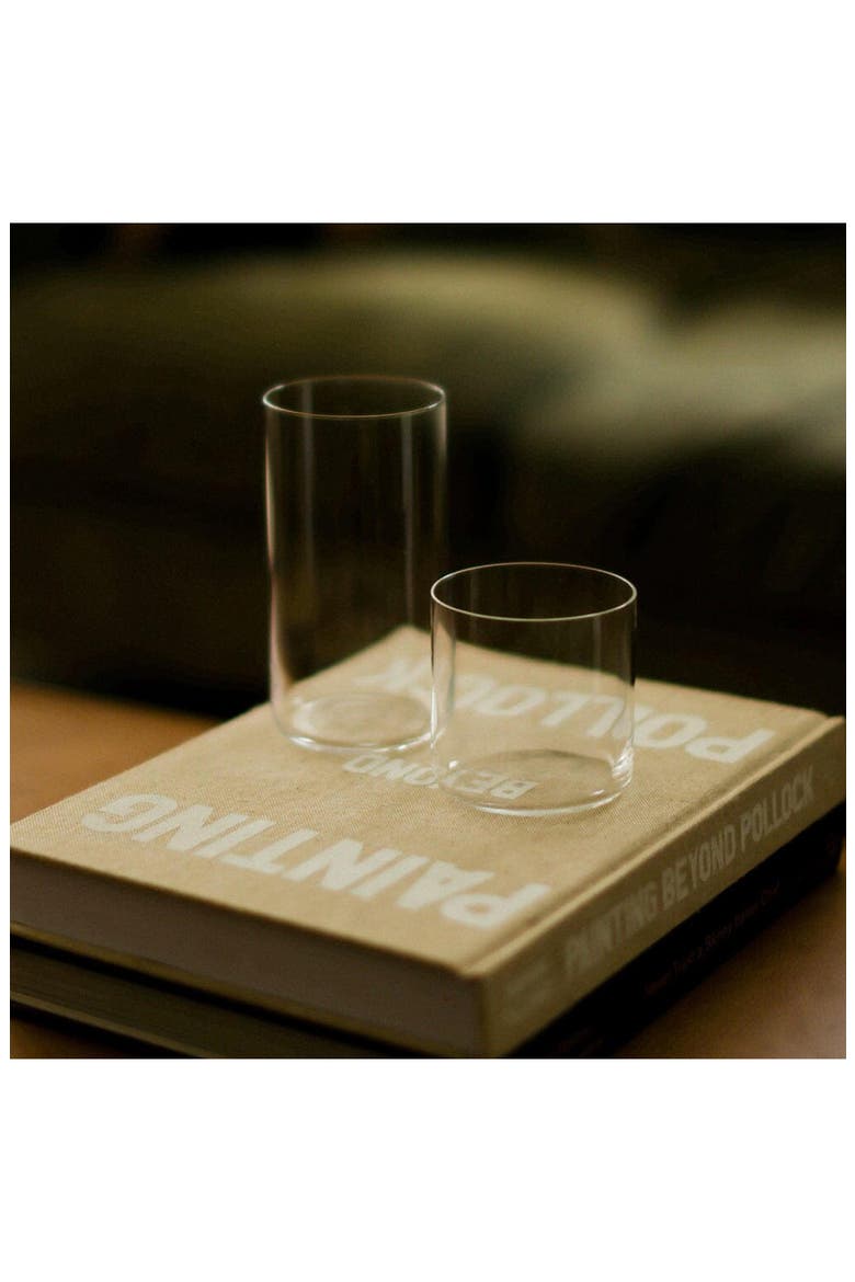 The Tall Set of 4 Glasses, Alternate, color, CLEAR
