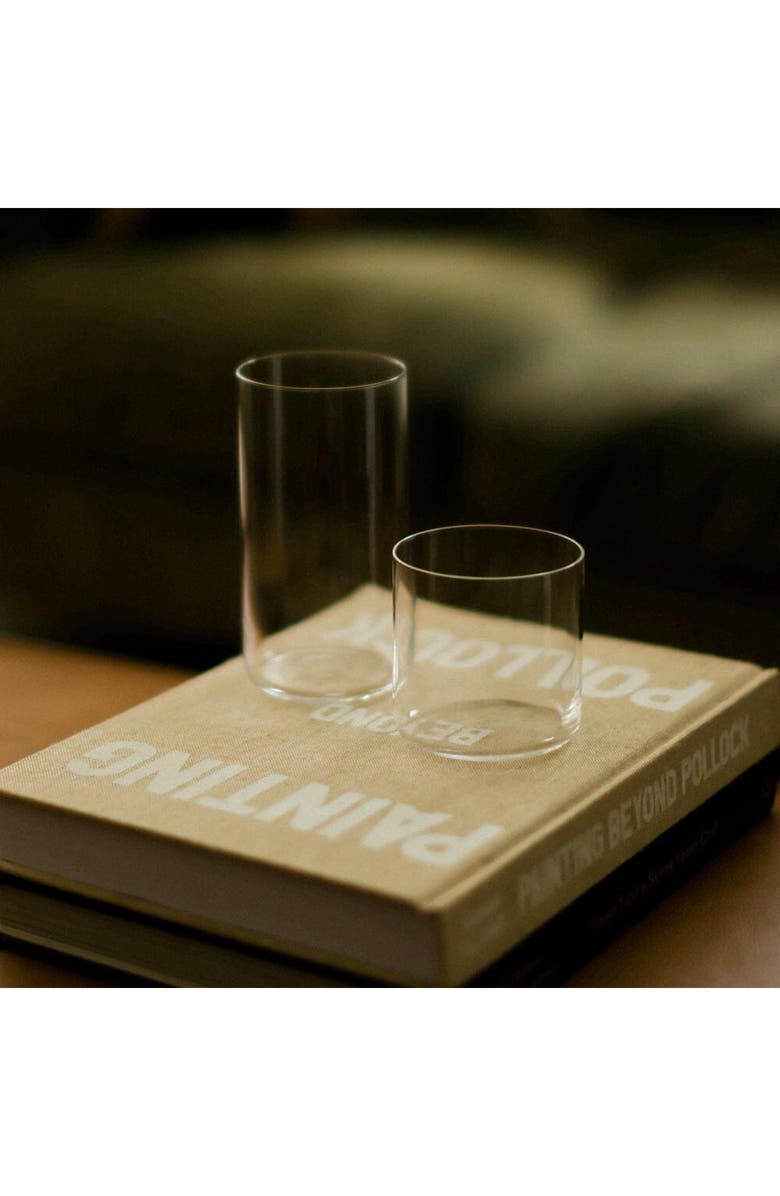 Fable The Tall Set of 4 Glasses, Alternate, color, Clear