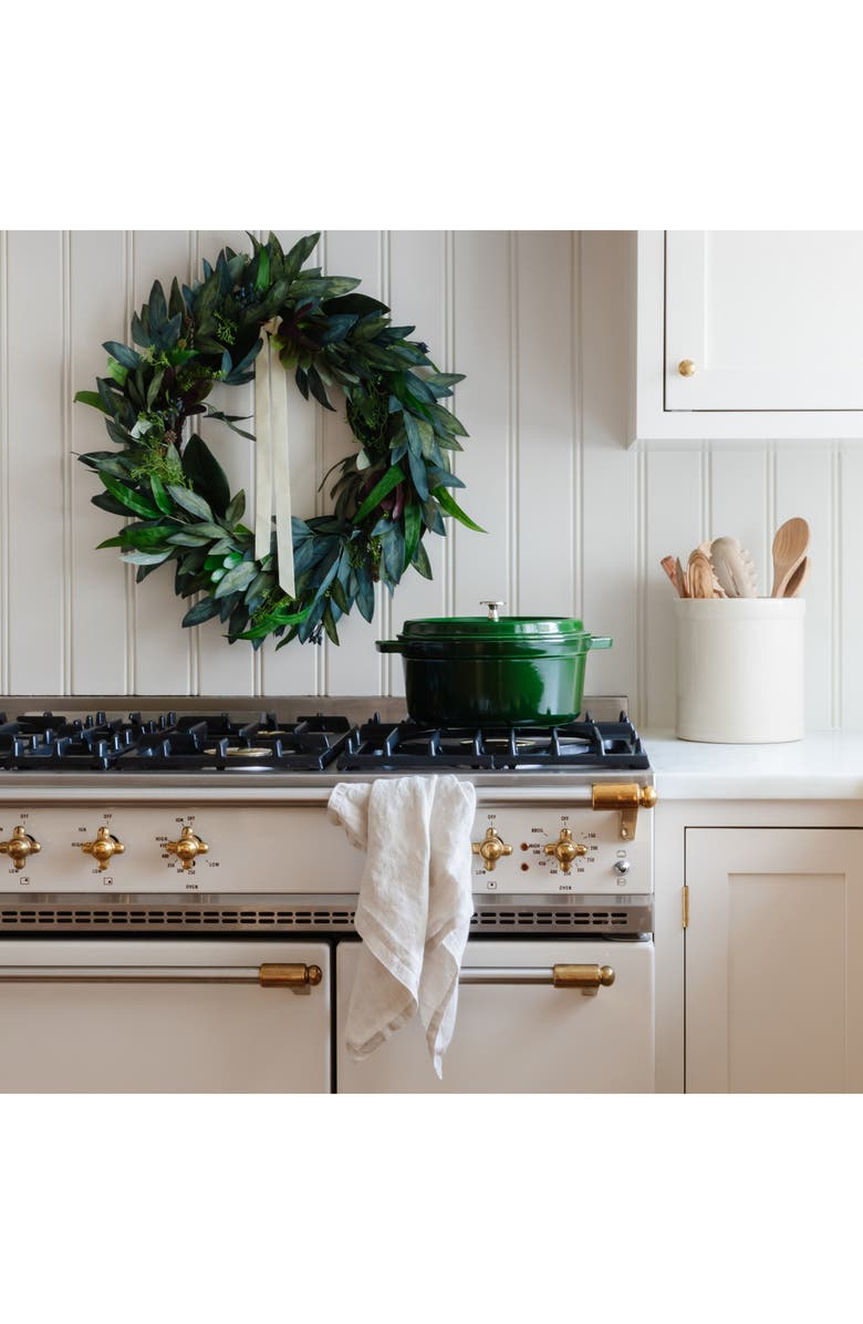 Staub 2.75-Quart Enameled Cast Iron Dutch Oven, Alternate, color, Basil