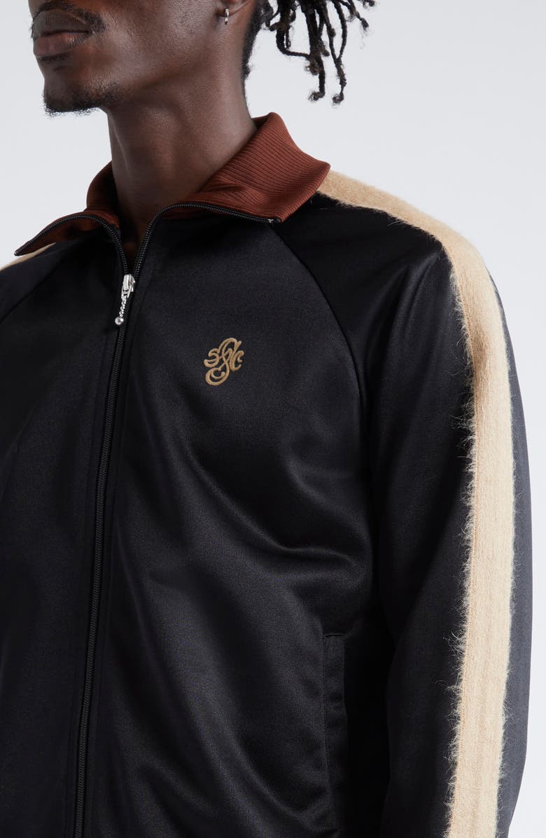 STOCKHOLM SURFBOARD CLUB Monogram Track Jacket, Alternate, color, 