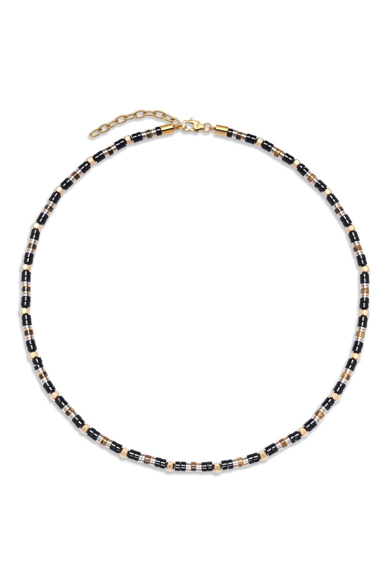 Men's Alexander Beaded Necklace, Alternate, color, MULTI