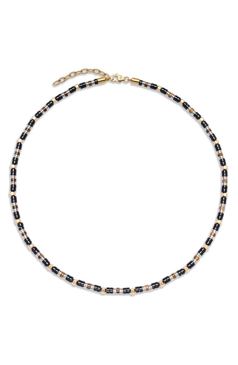 EYE CANDY LOS ANGELES Men's Alexander Beaded Necklace, Alternate, color, 