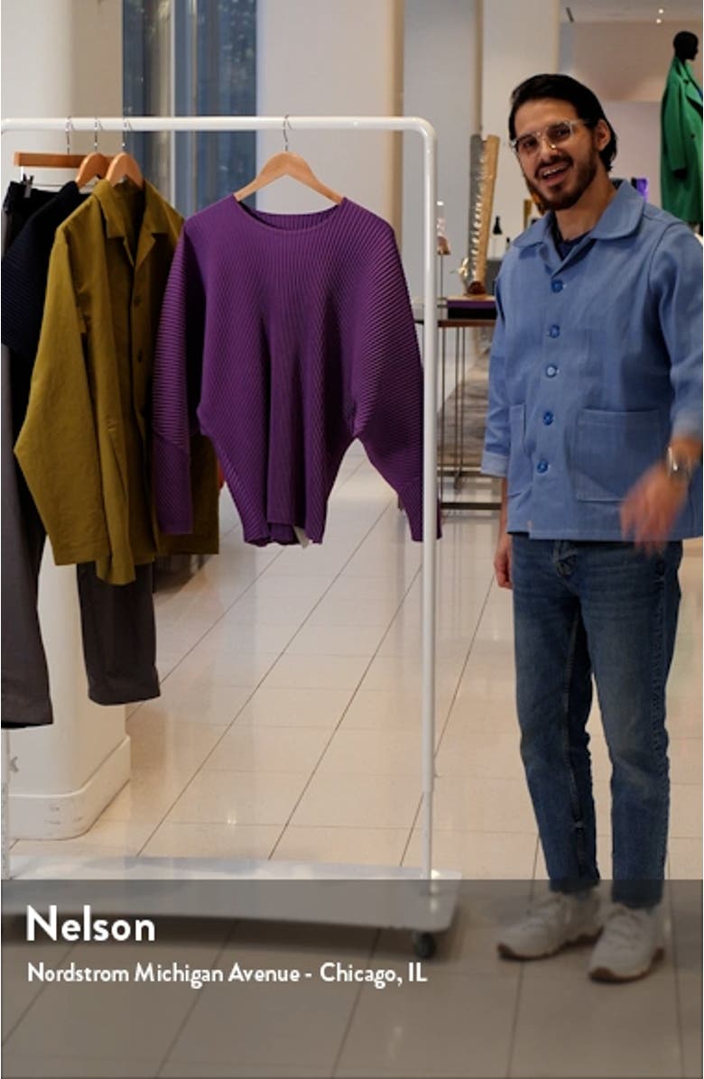 Homme Plissé Issey Miyake Monthly Colors January Pleated Top