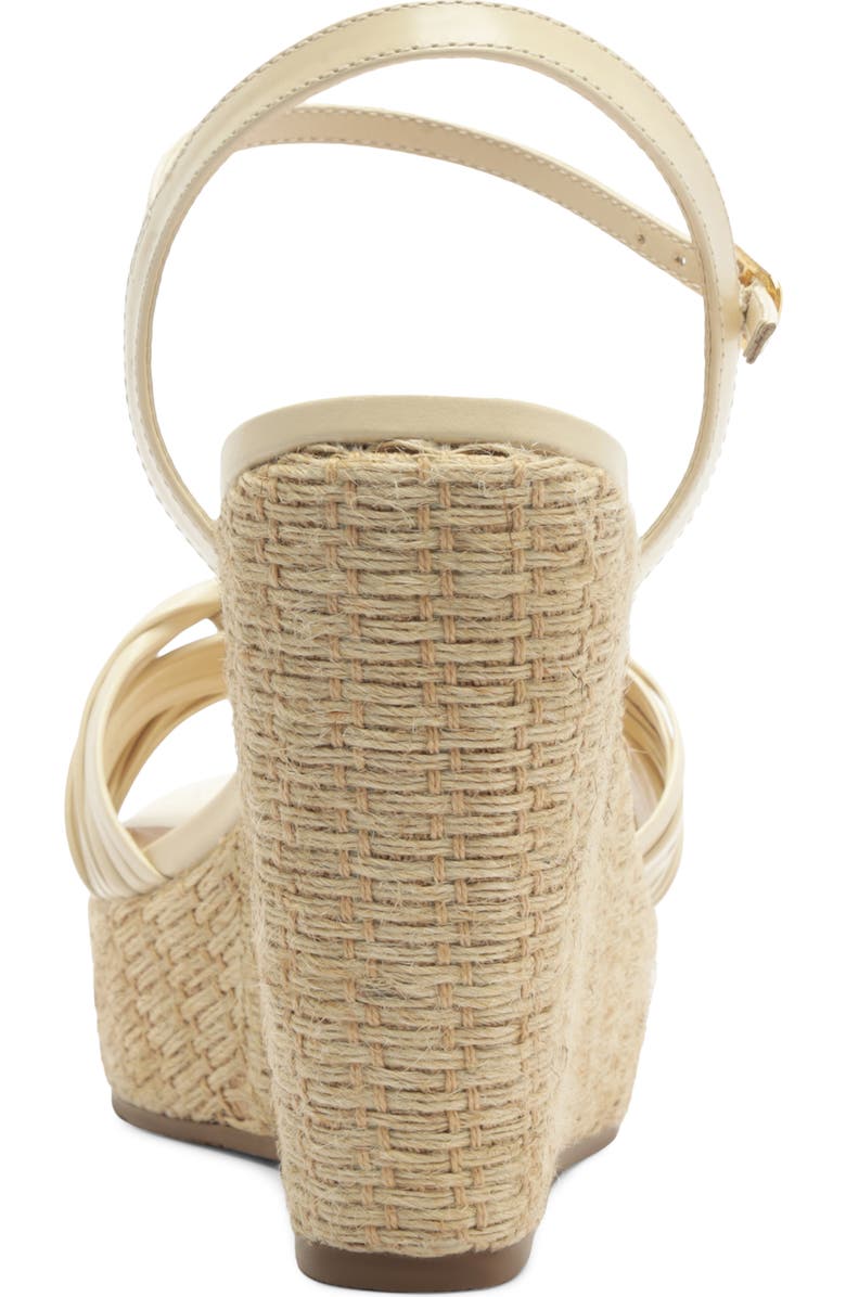 Arezzo Platform Wedge Sandal, Alternate, color, Panacota