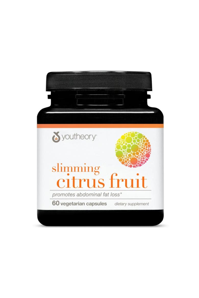 Slimming Citrus Fruit Vegan Health Supplement with Chromium 60 Vegetarian Capsules, Main, color, None