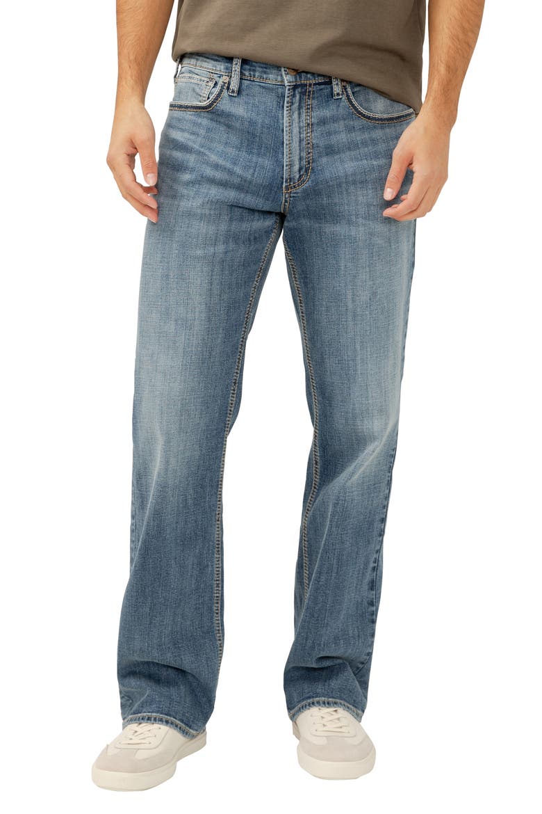 Silver Jeans Co. Zac Relaxed Fit Straight Leg Jeans (Men) | Nordstrom