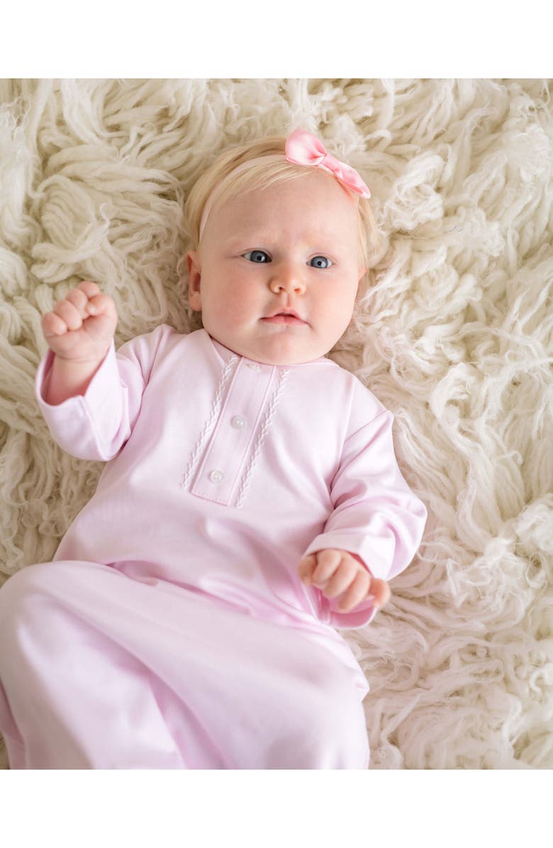 Cuclie Layette Gown, Alternate, color, Pink
