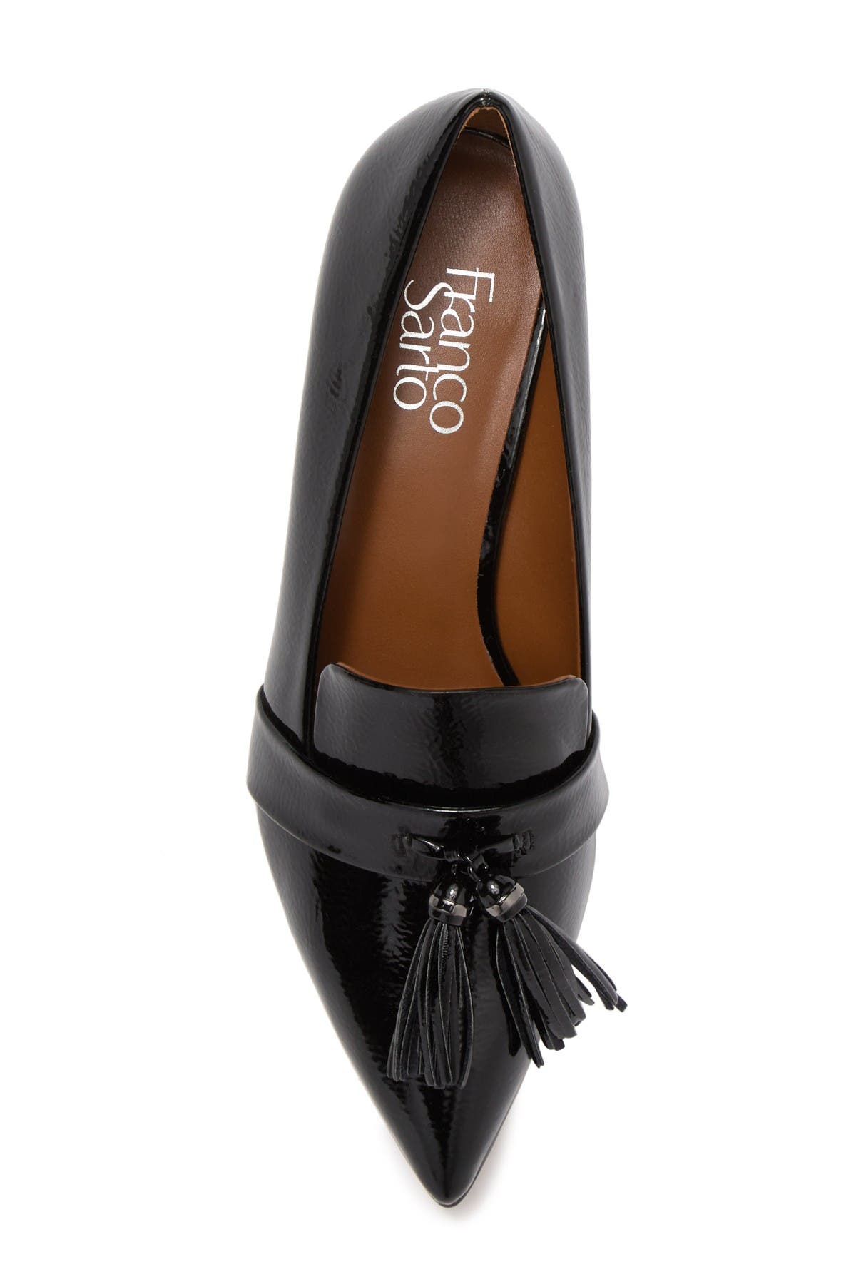 Franco Sarto Gila Pointed Toe Tassel Pump, Alternate, color, 