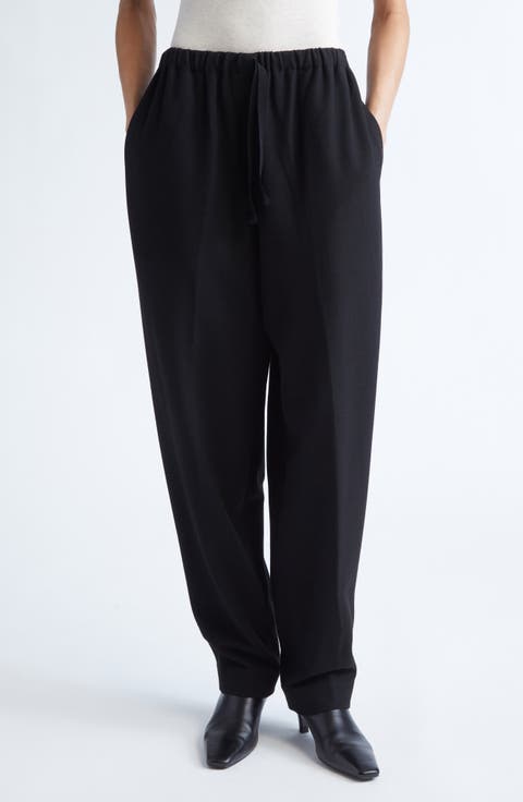 Alexa Brushed Melton Trousers