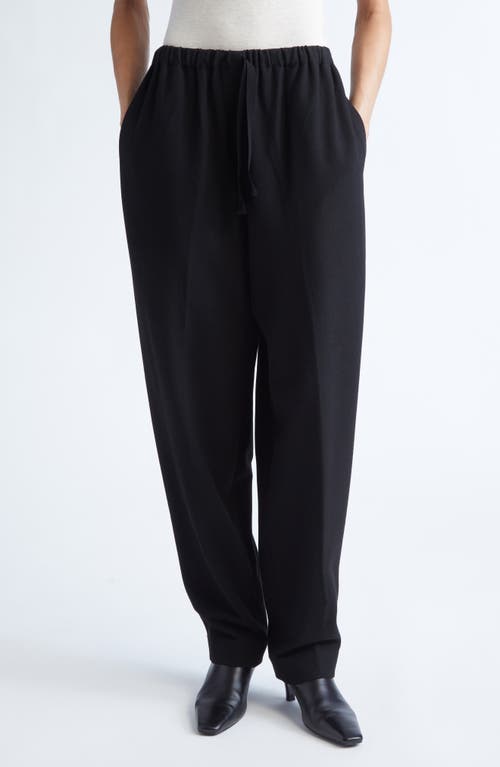 GIA STUDIOS Alexa Brushed Melton Trousers in Black  product