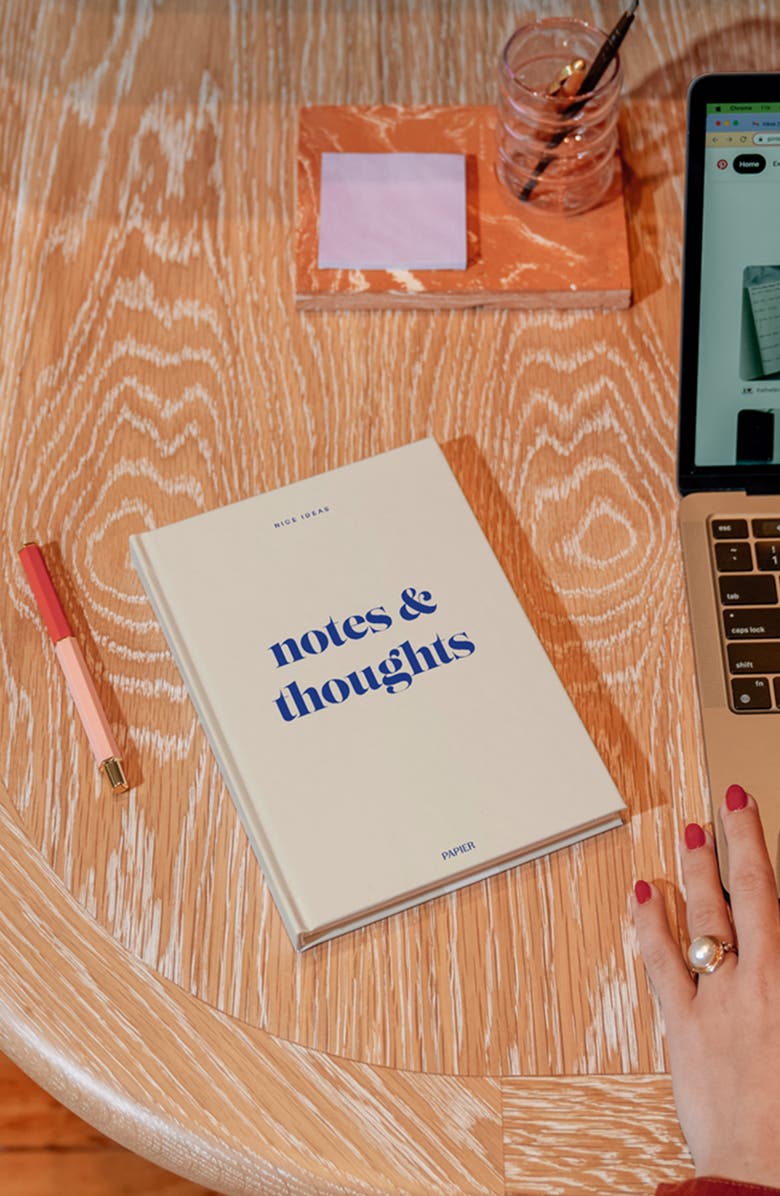 Papier Notes & Thoughts Notebook, Alternate, color,