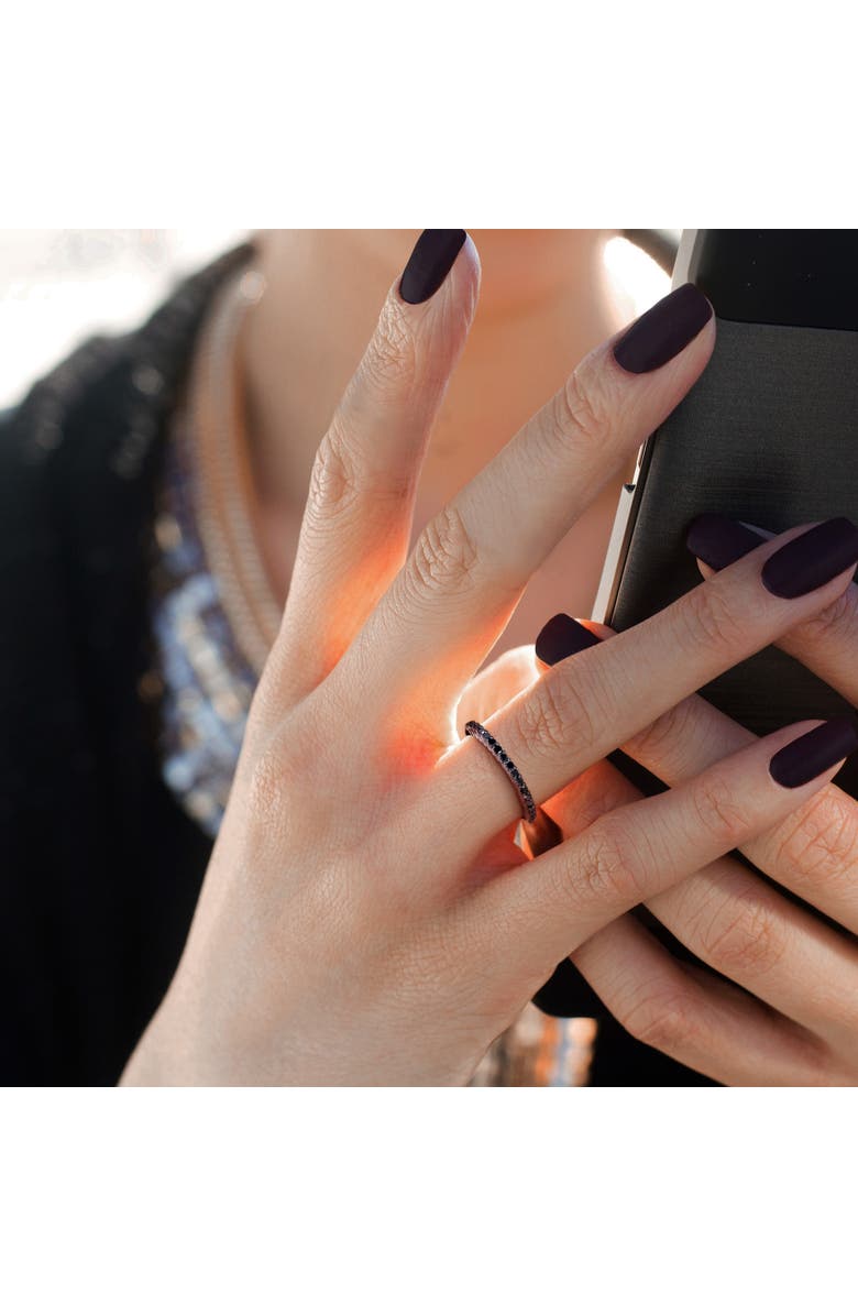 Julianna B. Black Diamond Anniversary Ring, Alternate, color, Diamond