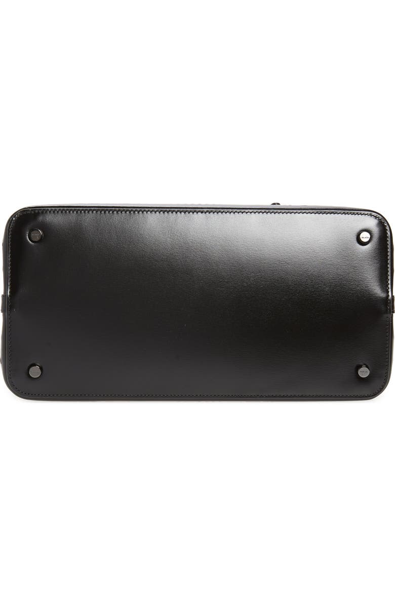 Alaïa Mini Vienne Mina Palm Perforated Leather Tote, Alternate, color,