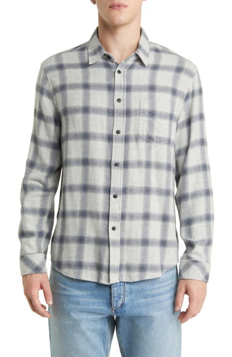 Lennox Plaid Button-Up Shirt