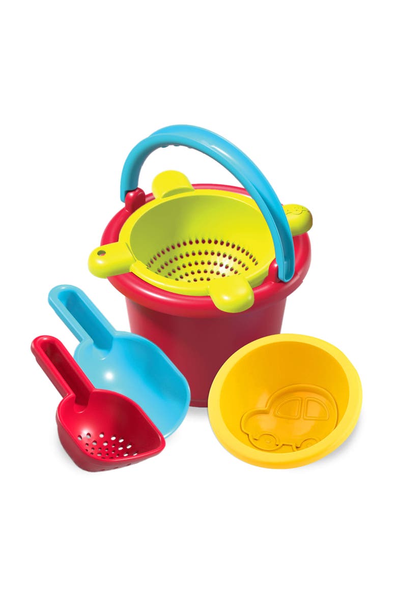 5 Piece Basic Sand Toys Set, Main, color, Multi