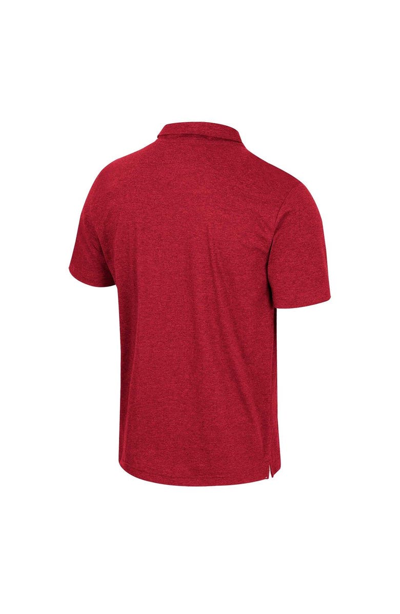 COLOSSEUM Men's Colosseum  Cardinal Stanford Cardinal No Problemo Polo, Alternate, color, Cardinal