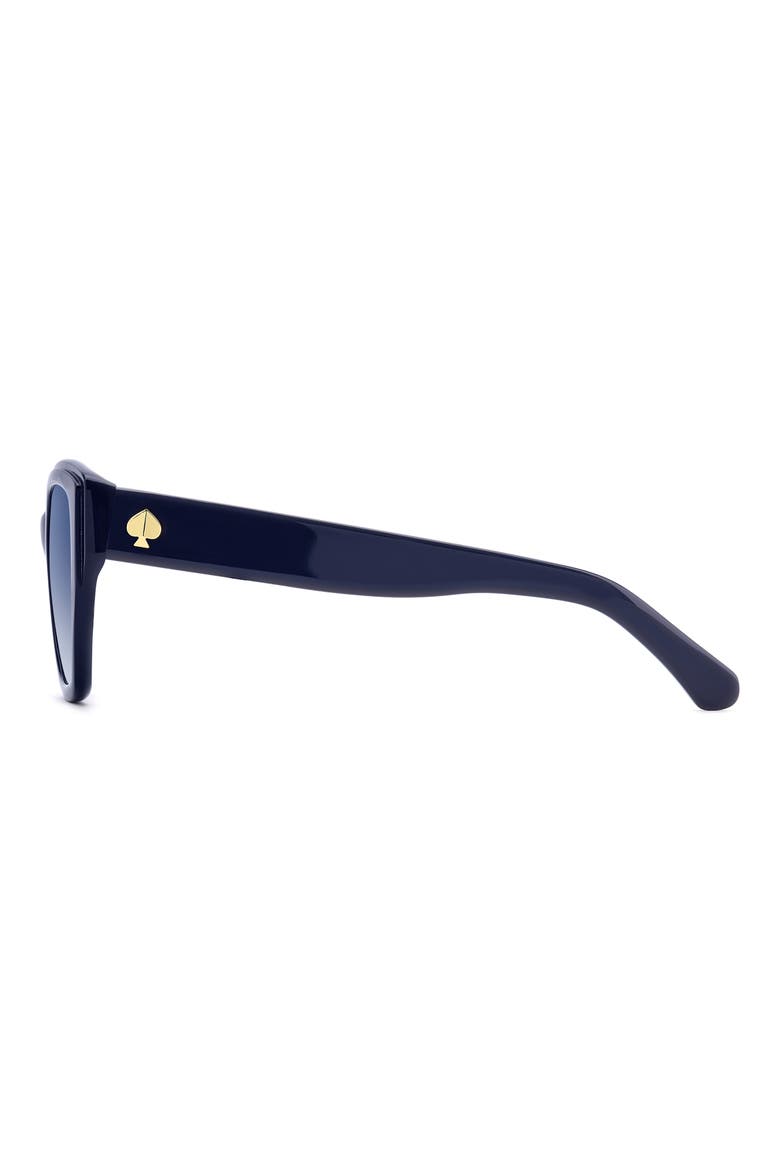 yolanda 51mm gradient cat eye sunglasses, Alternate, color, BLUE/ DARK BLUE